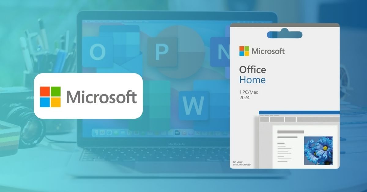 Phần mềm Microsoft Office Home 2024 English